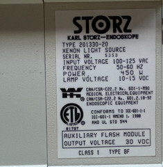 Karl Storz Endoscope Xenon 300 20133020 Light Source