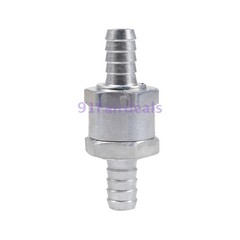 1pcs 10mm 3/8″ Fuel Line Non-Return One Way Air Fuel Oil Check Valve Diesel Gas