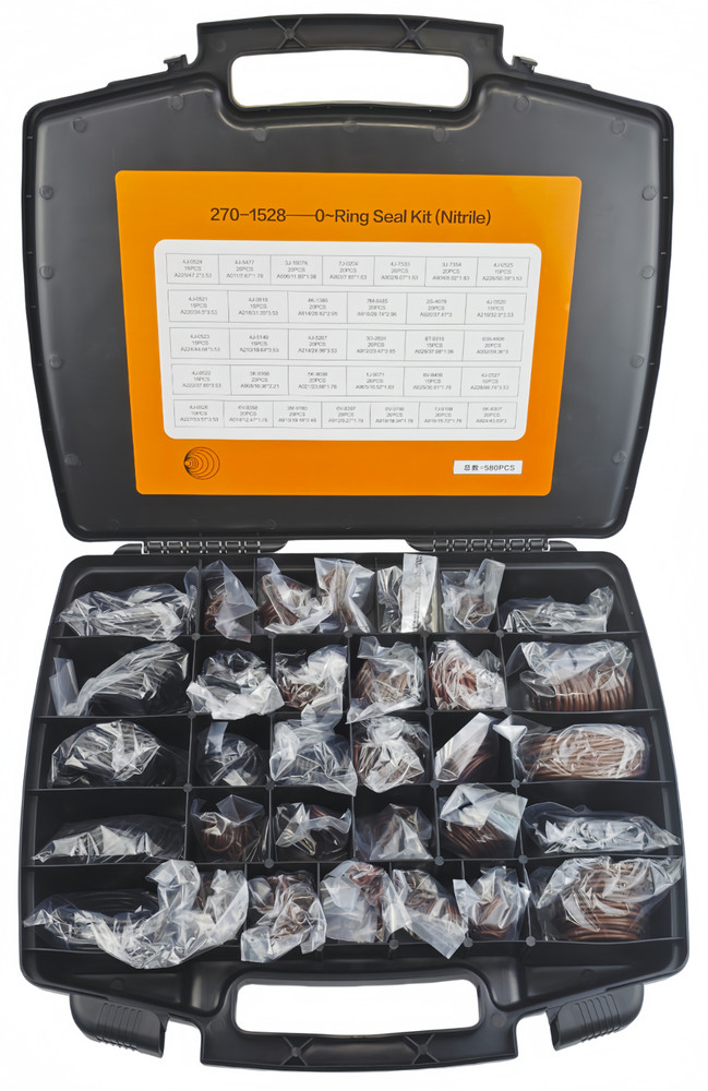O-Ring Seal Kits Fits For Caterpillar 270-1528 Excavator 1set 570pcs