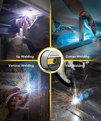 Low Spatter 2.2lbs & 0.035in Flux Core Welding Wire Flux Mig Welder Welding Wire