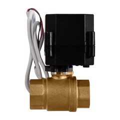 3/4″ 9-24V AC/DC Motorized Electric Ball Valve 9 12 to 24 Volt Slow Close 2 Wire