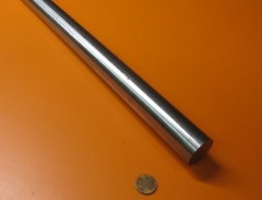 4140/4142 Steel Rod, Metric 30 mm Dia. (-0.051) x 1 FT Length