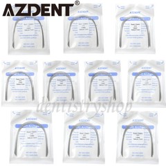 AZDENT Dental Orthodontic Arch Wire Super Elastic NITI Natural Nature Form Round