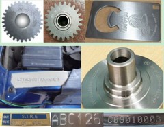 Pneumatic Metal Marking Machine 12x8in Engraving Logo Machine with Rotary Tools