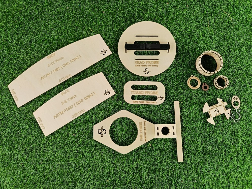 Playground Inspection Tool Kit_complies with ASTM F1487( 10-piece complete kit )