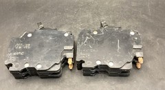 Lot Of 2 Used NA240 FPE Federal Pacific 40 Amp 2 Pole Stab-Lok Chipped