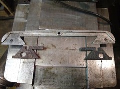 Bridgeport milling machine saddle and knee felt wipers set