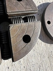 Pratt 4.5” (115 mm) 4-Jaw Lathe Chuck with Pulley and draw bar MADE IN ENGLAND