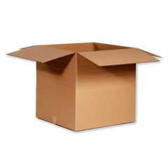 12 x 10 x 4″ Multi-Depth 2″ ECT-32 25 Pack Kraft Corrugated Boxes