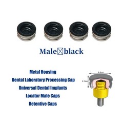 Universal Implant Core Tool Set Metal Housing Laboratory for Denture Cap