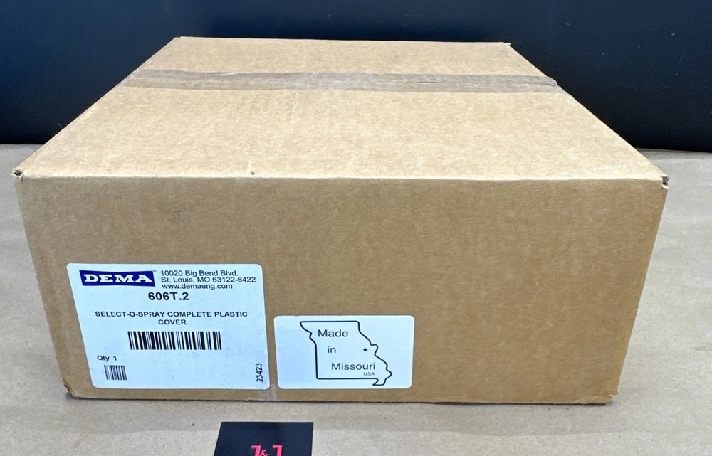 DEMA 606T.2 Select-O-Spray Complete Plastic Cover – NEW OPEN BOX SURPLUS 🇺🇸