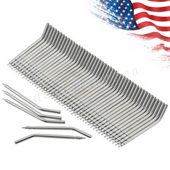 Dental Autoclavable Air Water Spray 3-Way Syringe Stainless Steel Nozzles Tips
