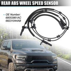 X AUTOHAUX 2pcs ABS Wheel Speed Sensor Rear Left Right Wheel ABS Brake Sensor fo