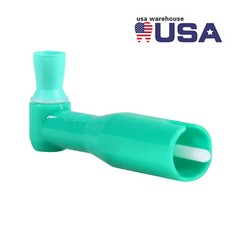 100pcs Dental Angel 90° Disposable Prophy Cup Angles Soft Latex Free Cups Green