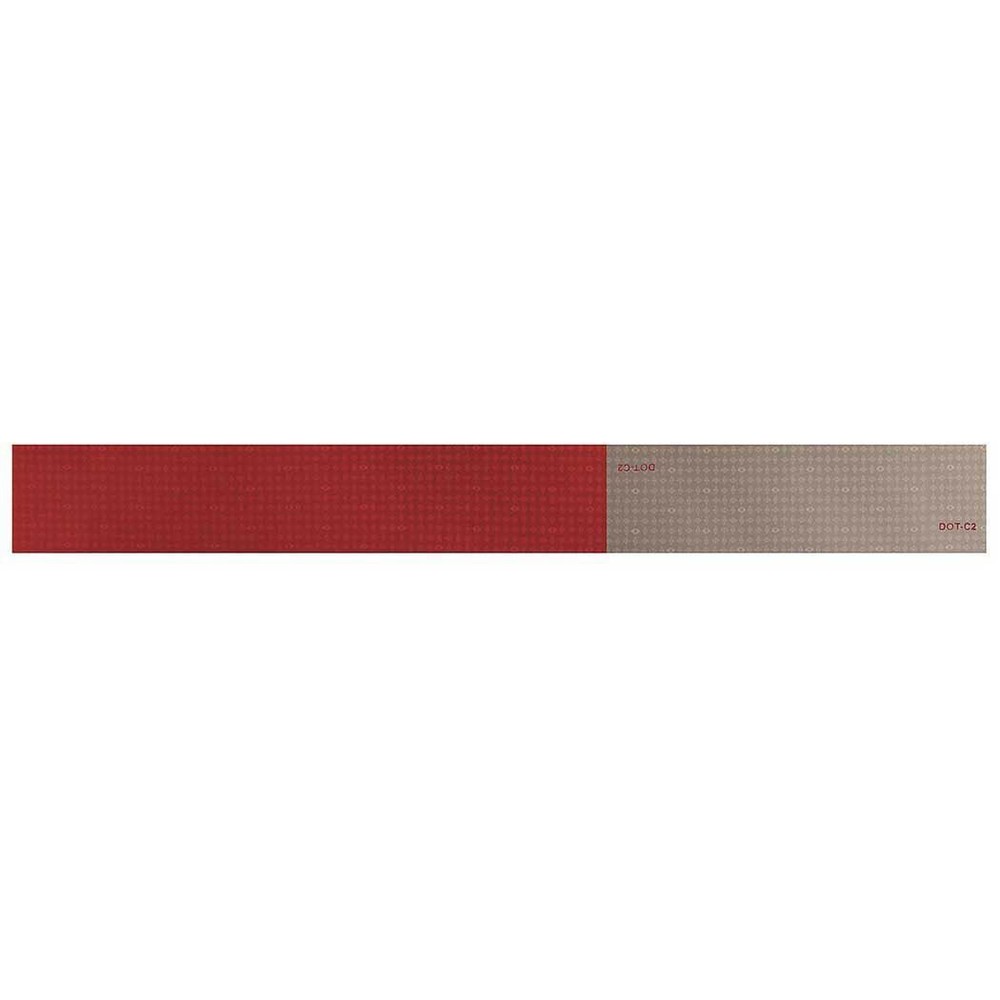 Reflexite V82 DOT-C2 Conspicuity Tape 7″ White/11″ Red – 2″X18″ Strip