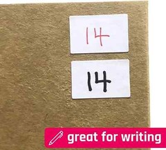 900 Pcs Matte Small White Labels Stickers Blank Labels Removable Price Tags Lab