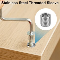 160X 304 Stainless Thread Insert Sleeve M3-M12 Metric Helical Repair Assortment