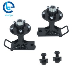 Bolt-On Spindle Kit 5×5.5 Lug Shipping Container Wheels with Handle