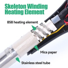 YIHUA 8786D-I Hot Air Rework Station 2-in-1 Soldering Station Soldering Iron Kit