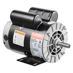 VEVOR 3HP Air Compressor Electric Motor 15.5A 3450RPM 56 Frame CW/CCW Rotation