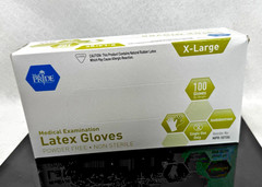 MED PRIDE Medical Latex Examination Gloves (X-Large, 100-Count) Ultra-Strong 5 m