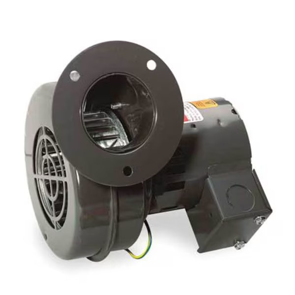 Dayton Round OEM Blower, 2870 RPM, 1 Phase, Direct Drive, Steel 1 Speed