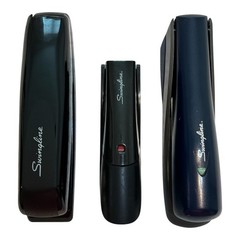 Lot 3 Swingline Stapler Models 646XX 717XX 8280X Black Blue Tested Works Well