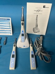 Brasseler Endo Sequence II: 3 handpieces, 8 contra-angles, charging base w/ cord