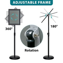 6Packs Sign Holder Stand 8.5 x 11 – Adjustable Heavy Duty Poster Sign Stands …