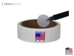 1″ Translucent Easy Peal Wafer Seals Round Circle 500 Labels Dispenser Box