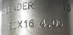 Techleader BT40 ECX16 Tool Holder 775 4.00