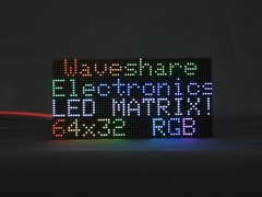 RGB Full-Color LED Matrix Panel 2.5mm Pitch 64×32 Pixels Waveshare
