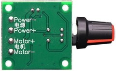 PWM DC Motor Speed Controller 1.8v 3v 5v 6v 12v 2A 30W Low Voltage Adjustable…