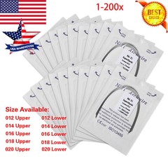 1-200 Packs dental orthodontic super elastic niti round arch wire Upper/Lower MX