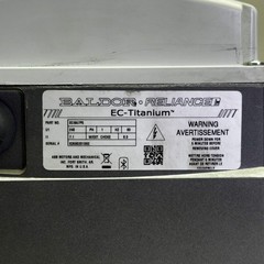 BALDOR RELIANCE Motor 230V/1HP 12″L x 6″W x 11″H Grey EC8100T8H1DF4