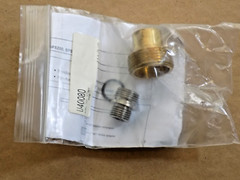 IFM EFECTOR U40080 EO2, 1″ NPT ADAPTER