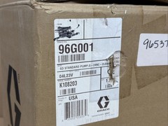 GRACO 96G001 G3 Standard Grease Lubrication Pump 24VDC 2-Liter FAST SHIPPING