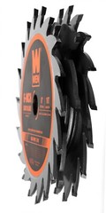 6-In 18-Tooth Carbide-Tipped Stacked Dado Blade Set for 8.25 and 10-In Table Saw