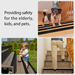Anti Slip Non Skid High Traction Safety Grit Grip Tape Strips Self Adhesive Back