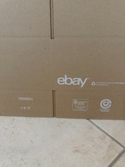 25 eBay Branded Heavy Boxes with White Logo 10″x8″x6″ Free Shipping