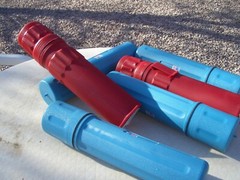STURDY TRANSPORT CANISTER FOR GEIGER COUNTER PANCAKE PROBE 44-9 ; $22.00 + S/H