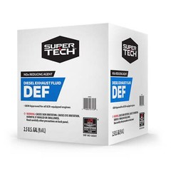 Super Tech DEF Diesel Exhaust Fluid, mad in the USA 9.46 L 2.5 Gallon, 1 Pack NE