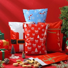200 Pcs Large Christmas Poly Mailers 10 x 13 Inch Waterproof Christmas Mailer…