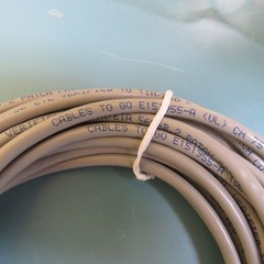 CTG 22702 Qty of 6 per Lot 25ft (7.6m) Cat5e Non-Booted Unshielded (UTP) Ethern