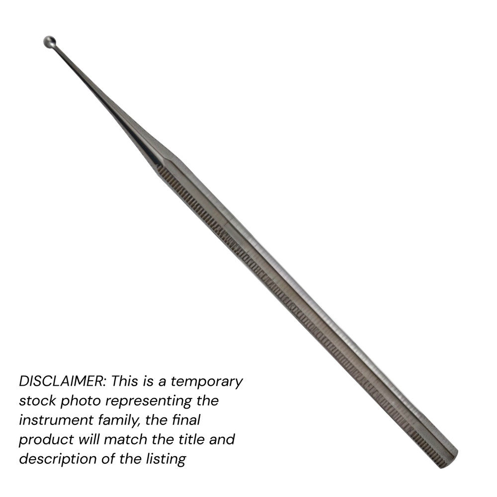 Excavator Curette, 5.5″, Single Ended, 3×3 mm, No Hole
