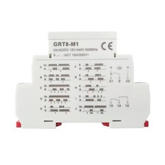 NEW GRT8-M1 Multifunction Time Relay Delay Time with 10 Functions AC/DC12V-240V