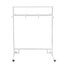 Clothing Display Rack, Floor Standing Garment Rack, 8 Arms Clothing Rack