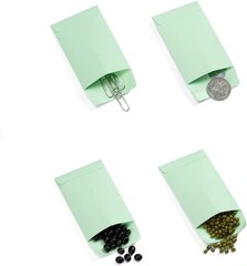 200 Pieces Colorful Small Coin Envelopes Self-Adhesive Seed Envelopes Mini Parts