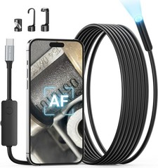 Teslong 2.0MP USB-C Inspection Camera Auto Focus Borescope for Plumbing