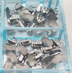 20 Sets Dental Orthodontic Buccal Tube 1st 2nd Roth 022 Molar Bondable No-cov